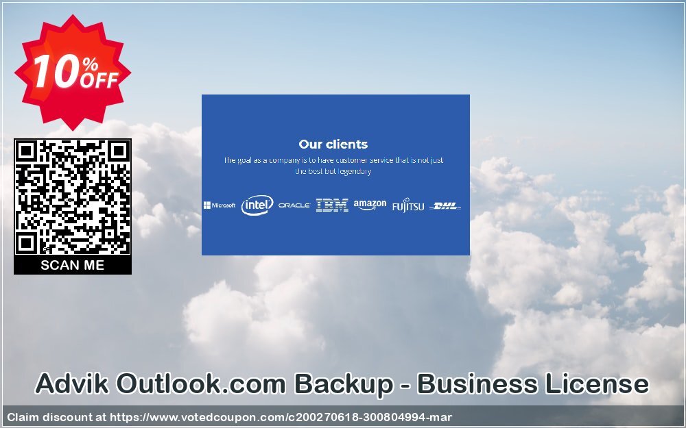 Advik Outlook.com Backup - Business Plan Coupon Code May 2024, 10% OFF - VotedCoupon