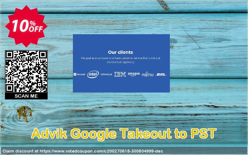 Advik Google Takeout to PST Coupon, discount Coupon code Advik Google Takeout to PST - Personal License. Promotion: Advik Google Takeout to PST - Personal License Exclusive offer 
