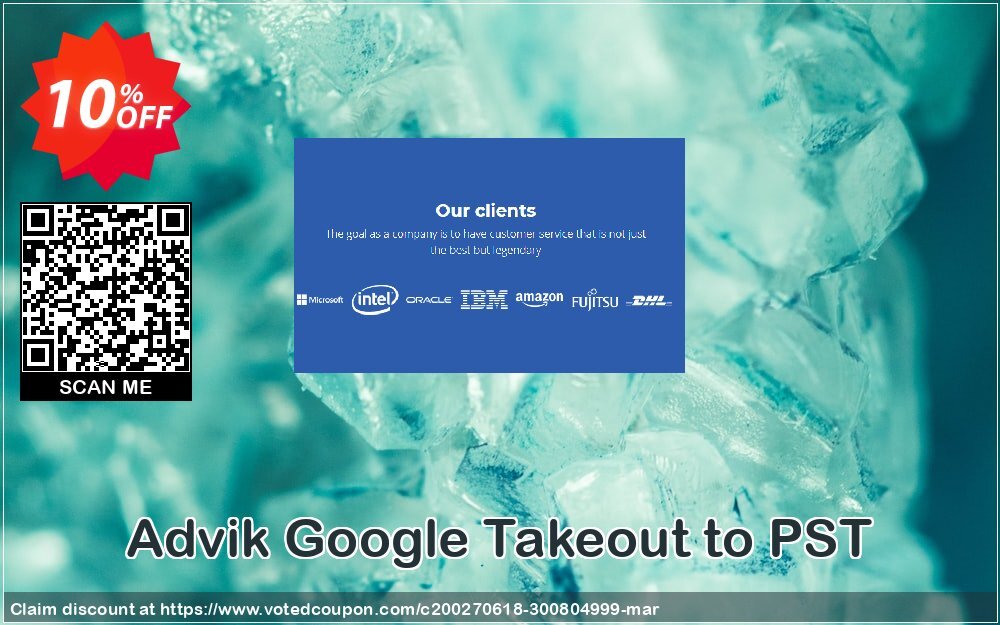 Advik Google Takeout to PST Coupon, discount Coupon code Advik Google Takeout to PST - Personal License. Promotion: Advik Google Takeout to PST - Personal License Exclusive offer 