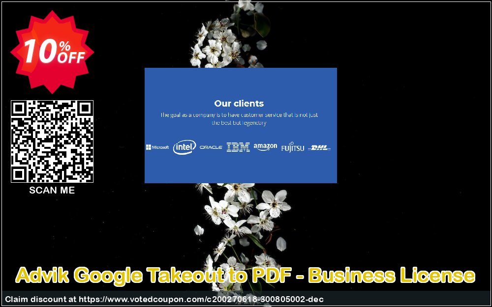Advik Google Takeout to PDF - Business Plan Coupon, discount Coupon code Advik Google Takeout to PDF - Business License. Promotion: Advik Google Takeout to PDF - Business License Exclusive offer 