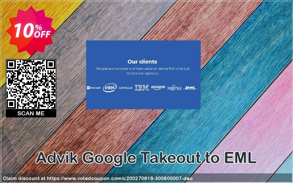 Advik Google Takeout to EML Coupon Code May 2024, 10% OFF - VotedCoupon
