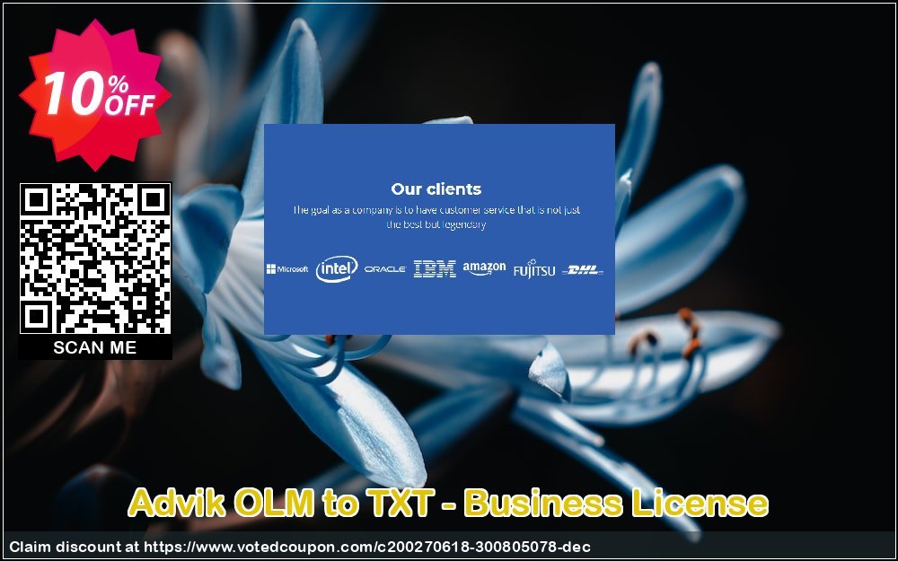 Advik OLM to TXT - Business Plan Coupon Code Apr 2024, 10% OFF - VotedCoupon