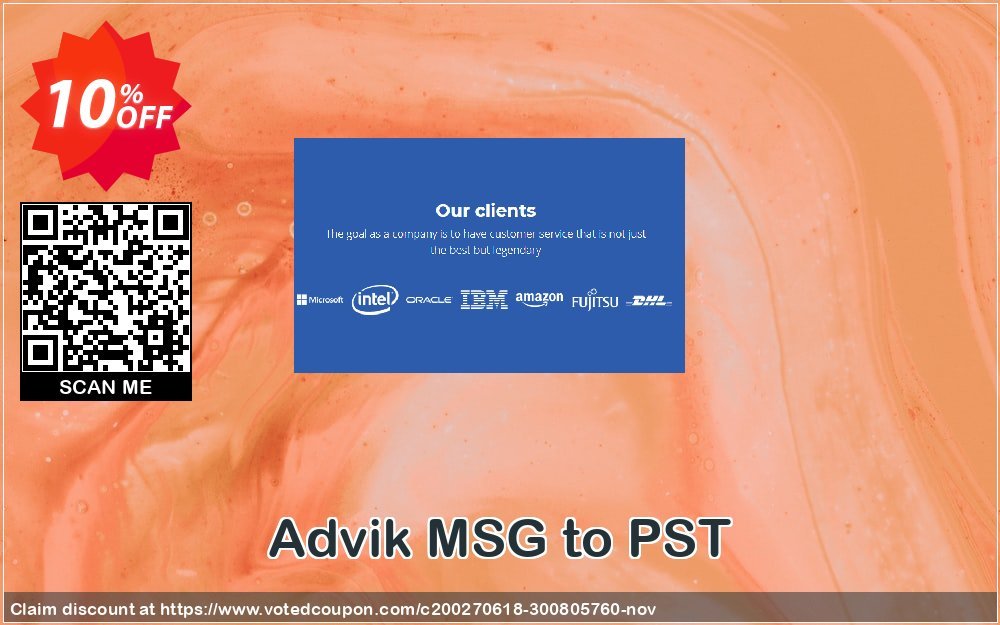 Advik MSG to PST Coupon Code May 2024, 10% OFF - VotedCoupon