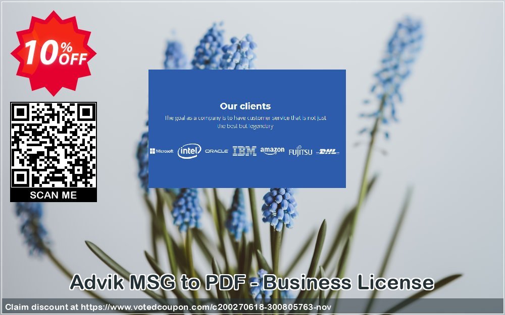 Advik MSG to PDF - Business Plan Coupon, discount Coupon code Advik MSG to PDF - Business License. Promotion: Advik MSG to PDF - Business License Exclusive offer 