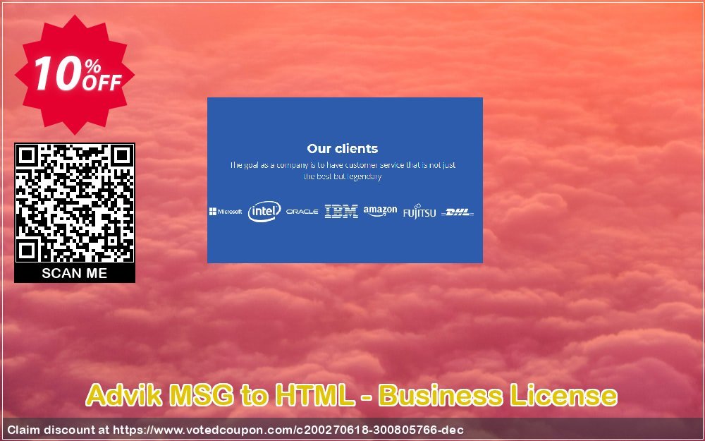 Advik MSG to HTML - Business Plan Coupon Code Apr 2024, 10% OFF - VotedCoupon