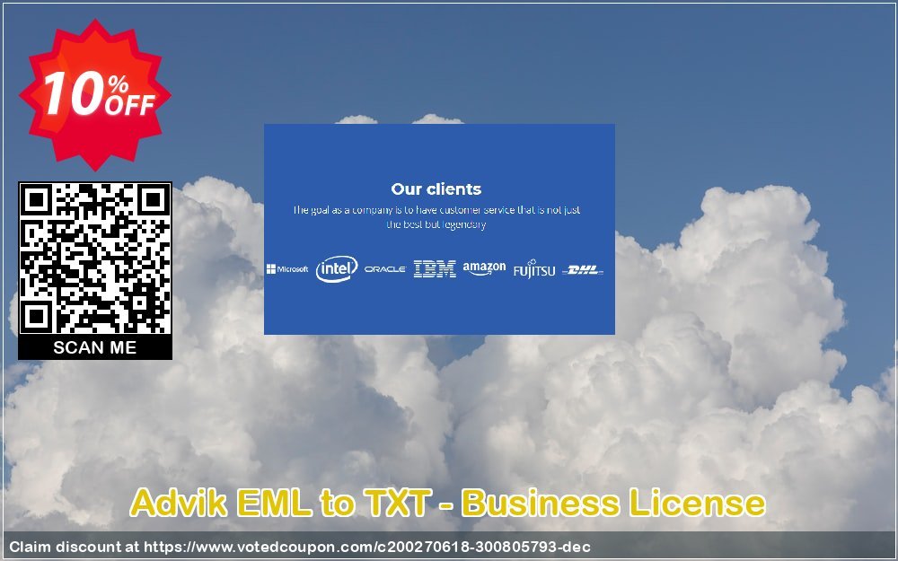 Advik EML to TXT - Business Plan Coupon Code Apr 2024, 10% OFF - VotedCoupon