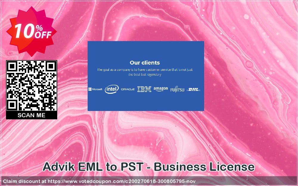 Advik EML to PST - Business Plan Coupon, discount Coupon code Advik EML to PST - Business License. Promotion: Advik EML to PST - Business License Exclusive offer 