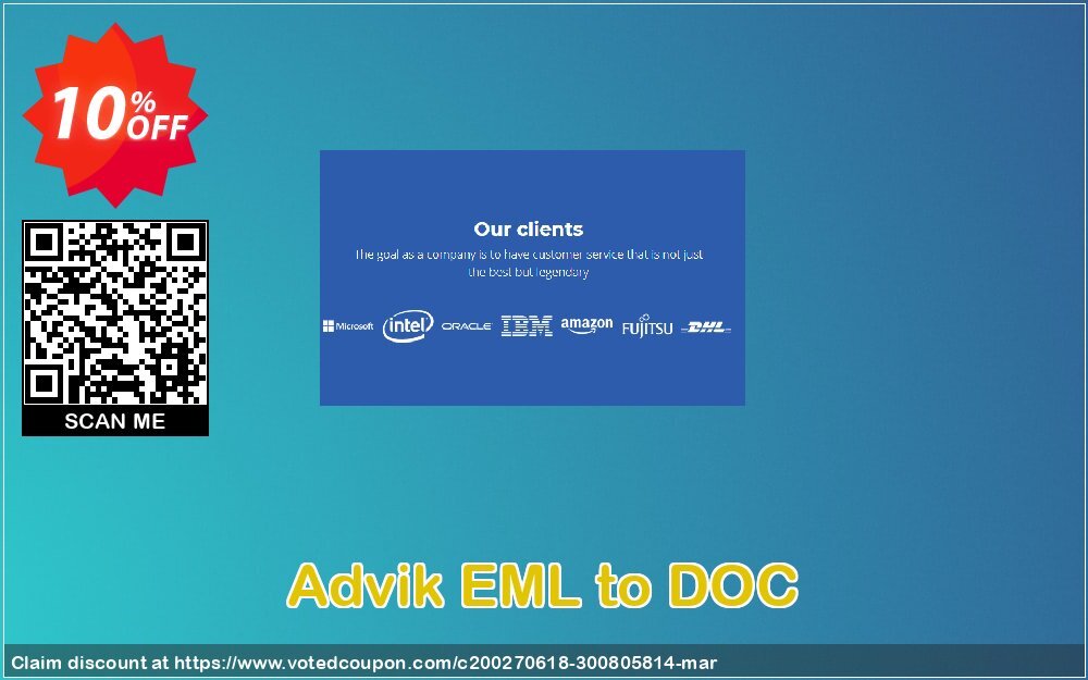 Advik EML to DOC Coupon Code Apr 2024, 10% OFF - VotedCoupon