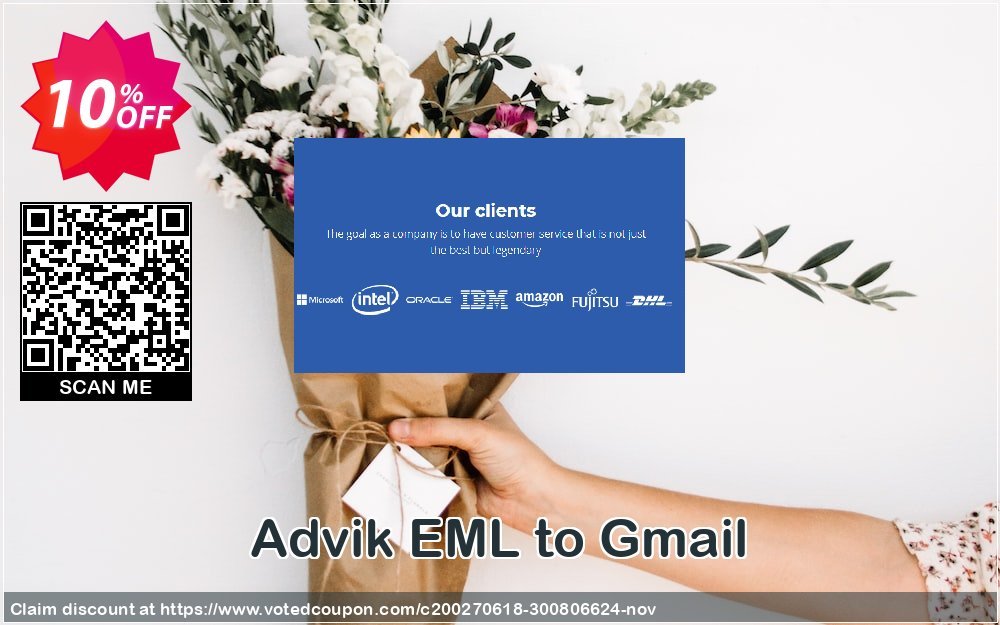 Advik EML to Gmail Coupon, discount Coupon code Advik EML to Gmail - Personal License. Promotion: Advik EML to Gmail - Personal License Exclusive offer 