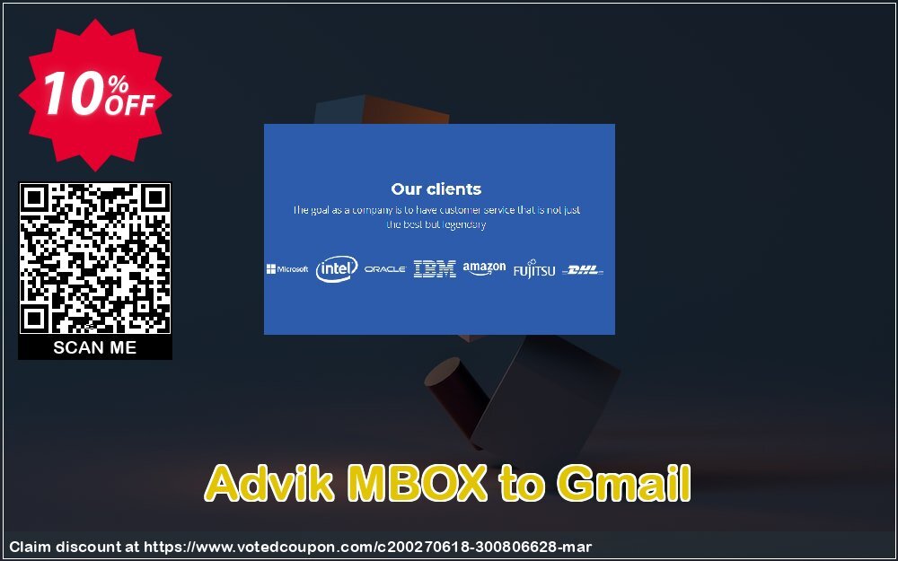 Advik MBOX to Gmail Coupon, discount Coupon code Advik MBOX to Gmail - Personal License. Promotion: Advik MBOX to Gmail - Personal License Exclusive offer 