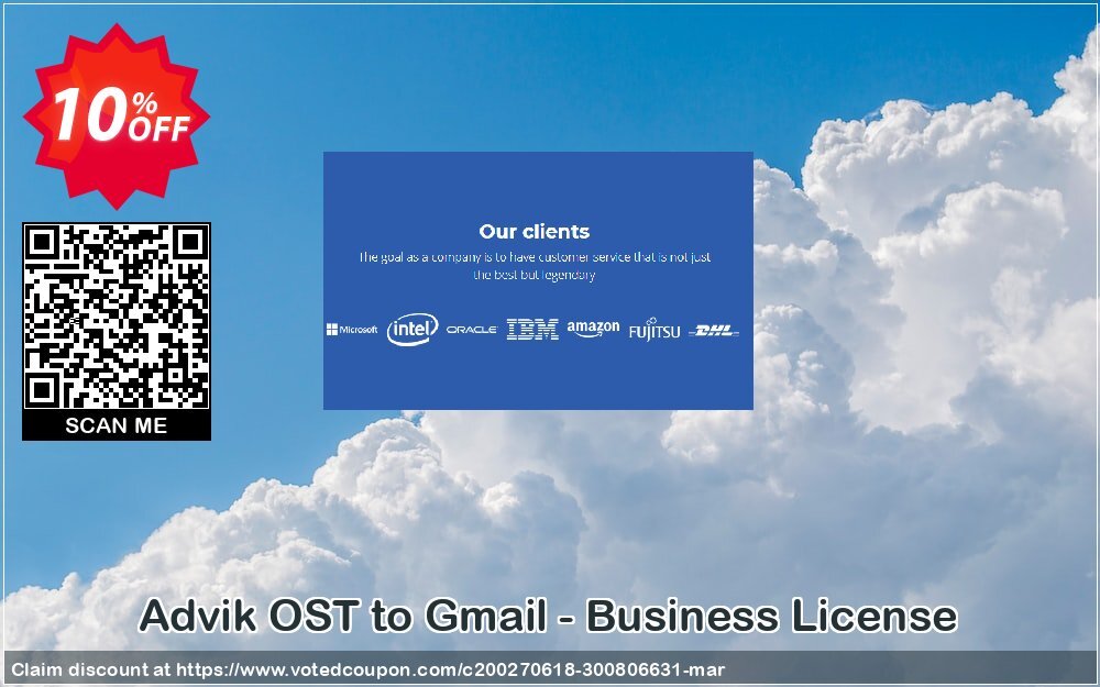 Advik OST to Gmail - Business Plan Coupon Code May 2024, 10% OFF - VotedCoupon