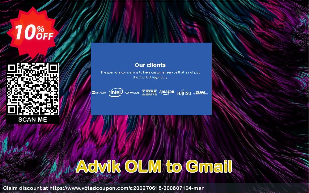 Advik OLM to Gmail Coupon Code Apr 2024, 10% OFF - VotedCoupon