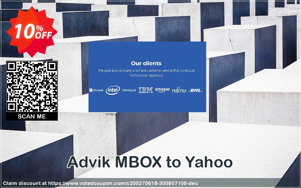 Advik MBOX to Yahoo Coupon, discount Coupon code Advik MBOX to Yahoo - Personal License. Promotion: Advik MBOX to Yahoo - Personal License Exclusive offer 