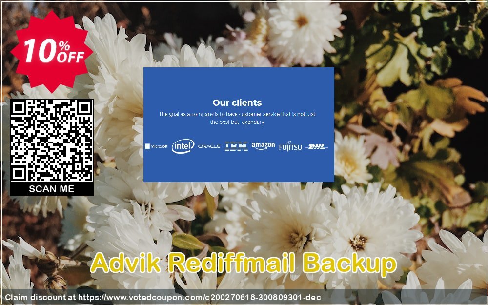 Advik Rediffmail Backup Coupon, discount Coupon code Advik Rediffmail Backup - Personal License. Promotion: Advik Rediffmail Backup - Personal License Exclusive offer 