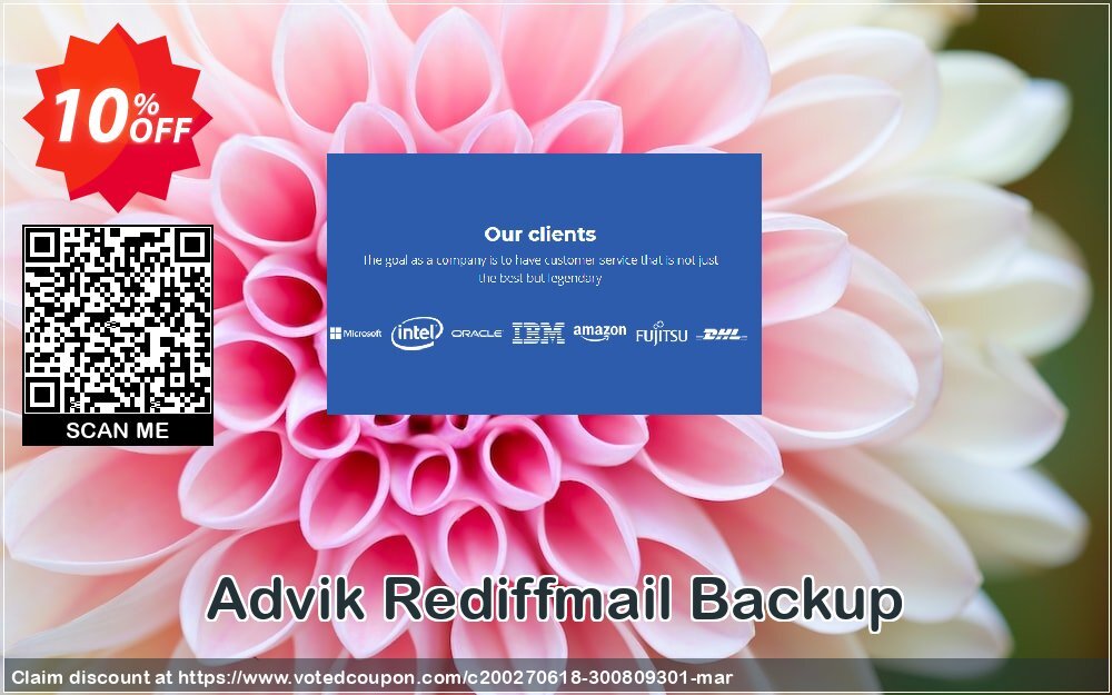 Advik Rediffmail Backup Coupon, discount Coupon code Advik Rediffmail Backup - Personal License. Promotion: Advik Rediffmail Backup - Personal License Exclusive offer 