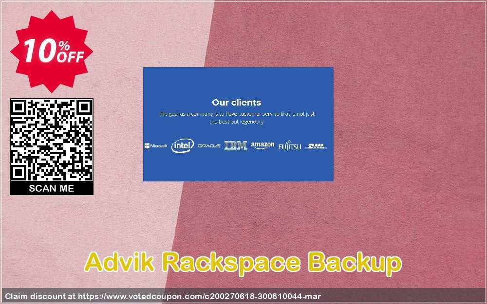 Advik Rackspace Backup Coupon Code Apr 2024, 10% OFF - VotedCoupon