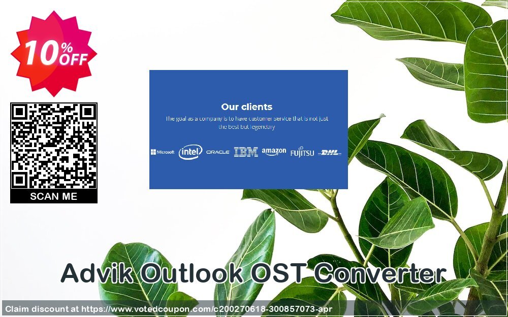 Advik Outlook OST Converter Coupon, discount Coupon code Advik Outlook OST Converter - Personal License. Promotion: Advik Outlook OST Converter - Personal License Exclusive offer 