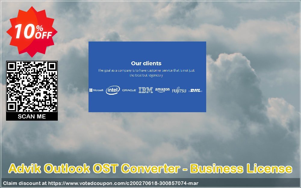 Advik Outlook OST Converter - Business Plan Coupon Code May 2024, 10% OFF - VotedCoupon