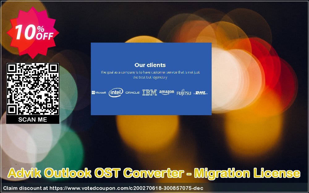 Advik Outlook OST Converter - Migration Plan Coupon, discount Coupon code Advik Outlook OST Converter - Migration License. Promotion: Advik Outlook OST Converter - Migration License Exclusive offer 
