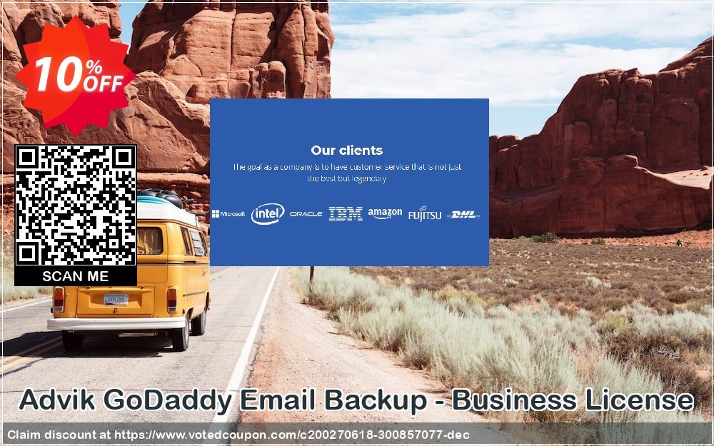 Advik GoDaddy Email Backup - Business Plan Coupon Code Apr 2024, 10% OFF - VotedCoupon