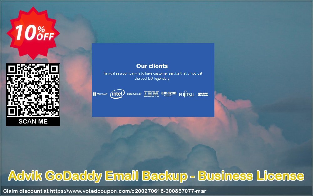 Advik GoDaddy Email Backup - Business Plan Coupon Code Apr 2024, 10% OFF - VotedCoupon