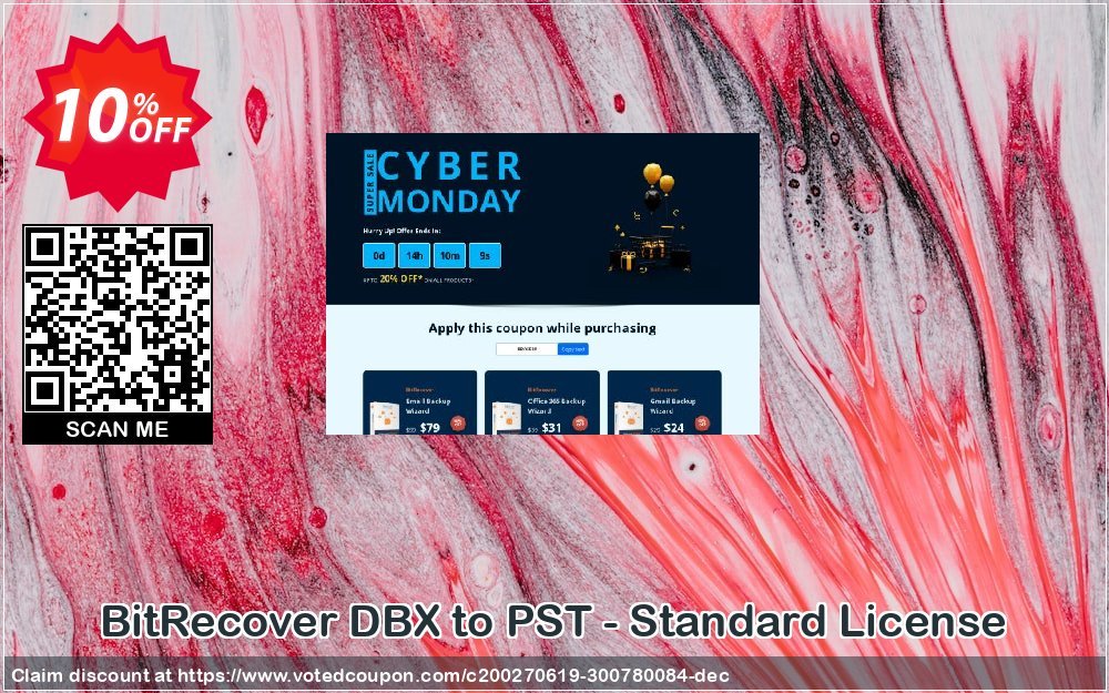 BitRecover DBX to PST - Standard Plan Coupon Code Apr 2024, 10% OFF - VotedCoupon