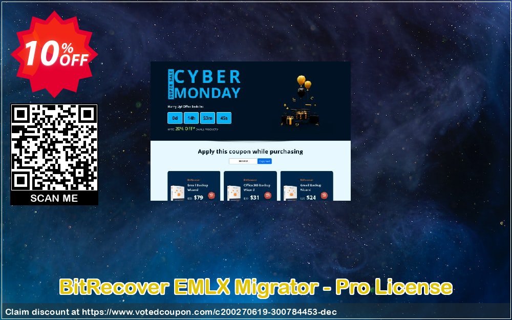 BitRecover EMLX Migrator - Pro Plan Coupon Code Apr 2024, 10% OFF - VotedCoupon