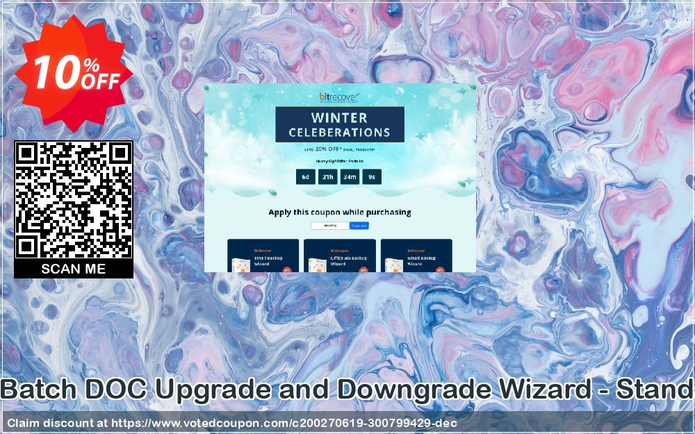 BitRecover Batch DOC Upgrade and Downgrade Wizard - Standard Plan Coupon Code Apr 2024, 10% OFF - VotedCoupon