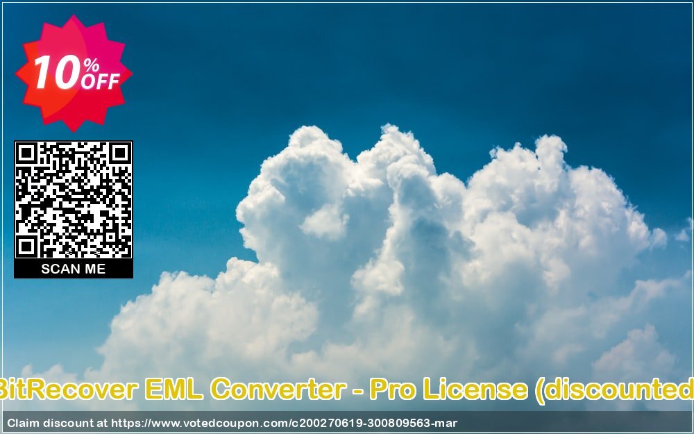 BitRecover EML Converter - Pro Plan, discounted  Coupon Code Apr 2024, 10% OFF - VotedCoupon