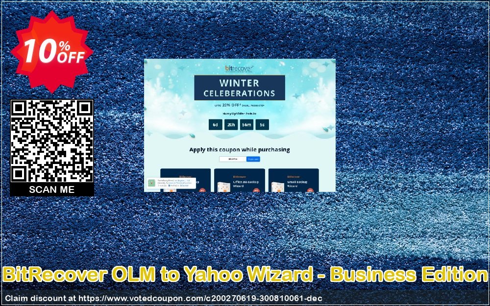 BitRecover OLM to Yahoo Wizard - Business Edition Coupon Code Apr 2024, 10% OFF - VotedCoupon