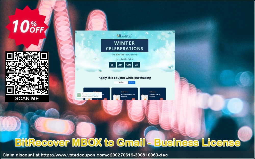BitRecover MBOX to Gmail - Business Plan Coupon Code Jun 2024, 10% OFF - VotedCoupon
