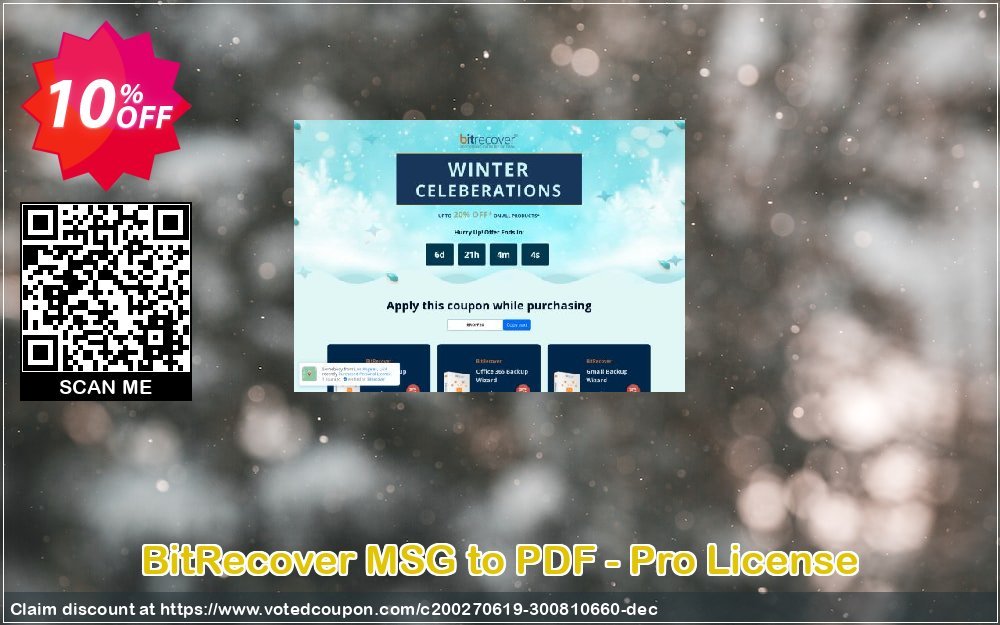 BitRecover MSG to PDF - Pro Plan Coupon Code Apr 2024, 10% OFF - VotedCoupon