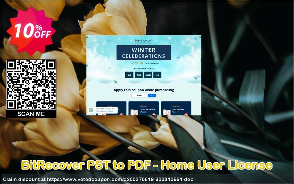 BitRecover PST to PDF - Home User Plan Coupon Code Apr 2024, 10% OFF - VotedCoupon