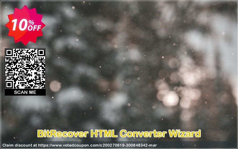 BitRecover HTML Converter Wizard Coupon, discount Coupon code BitRecover HTML Converter Wizard - Standard License. Promotion: BitRecover HTML Converter Wizard - Standard License Exclusive offer 