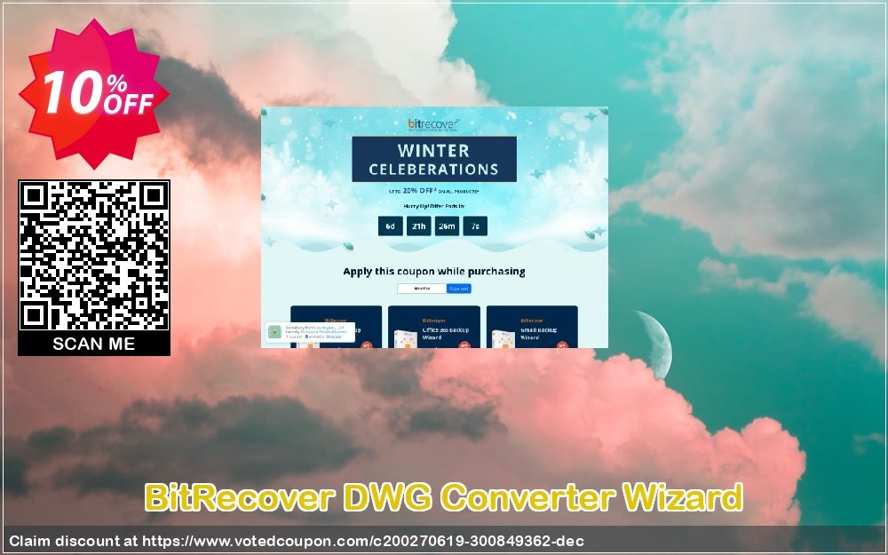 BitRecover DWG Converter Wizard Coupon, discount Coupon code BitRecover DWG Converter Wizard - Standard License. Promotion: BitRecover DWG Converter Wizard - Standard License Exclusive offer 