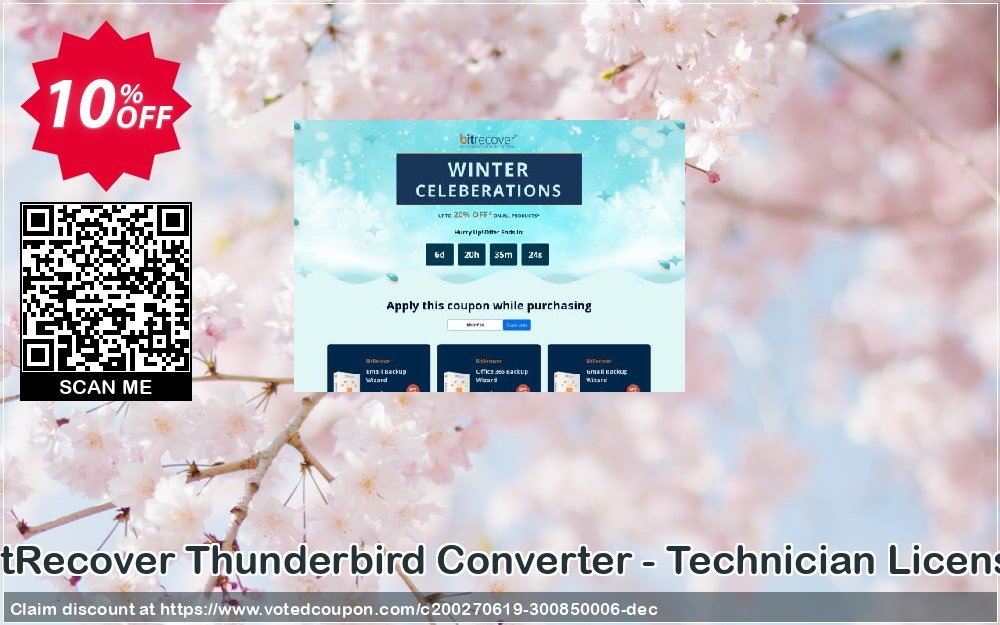 BitRecover Thunderbird Converter - Technician Plan Coupon, discount Coupon code BitRecover Thunderbird Converter - Technician License. Promotion: BitRecover Thunderbird Converter - Technician License Exclusive offer 