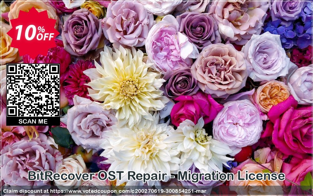 BitRecover OST Repair - Migration Plan Coupon, discount Coupon code BitRecover OST Repair - Migration License. Promotion: BitRecover OST Repair - Migration License Exclusive offer 