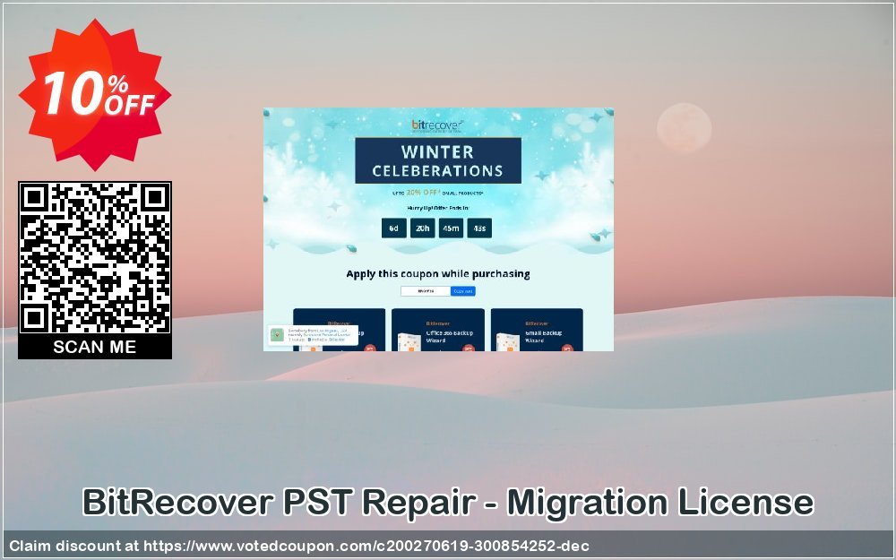 BitRecover PST Repair - Migration Plan Coupon Code Jun 2024, 10% OFF - VotedCoupon
