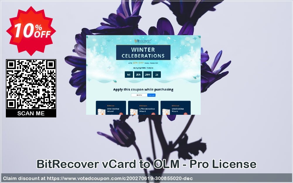 BitRecover vCard to OLM - Pro Plan Coupon Code Apr 2024, 10% OFF - VotedCoupon