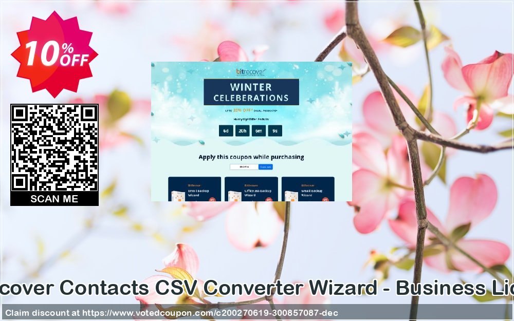 BitRecover Contacts CSV Converter Wizard - Business Plan Coupon Code Jun 2024, 10% OFF - VotedCoupon