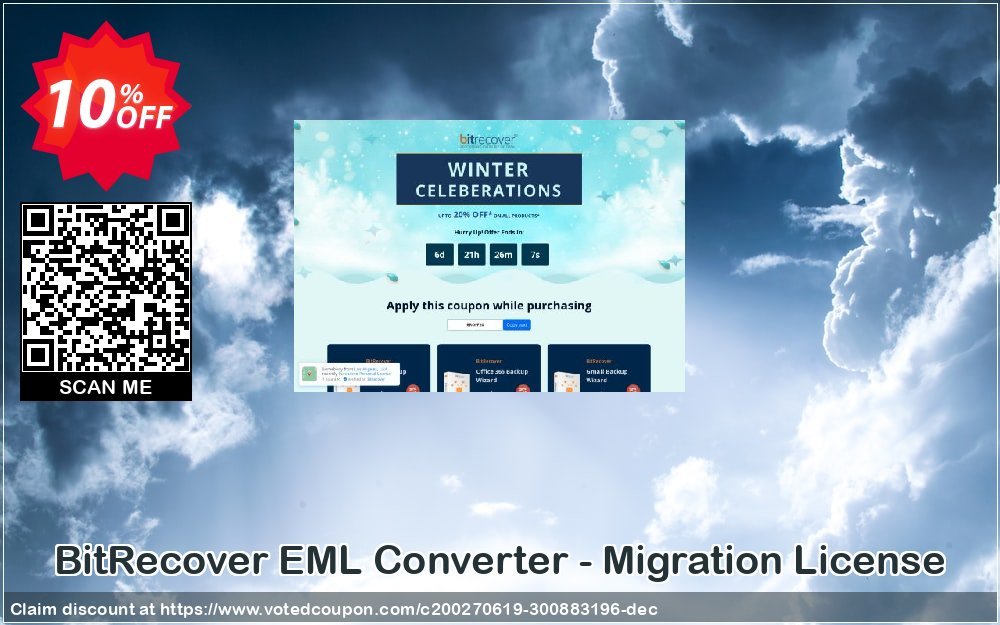 BitRecover EML Converter - Migration Plan Coupon Code Apr 2024, 10% OFF - VotedCoupon