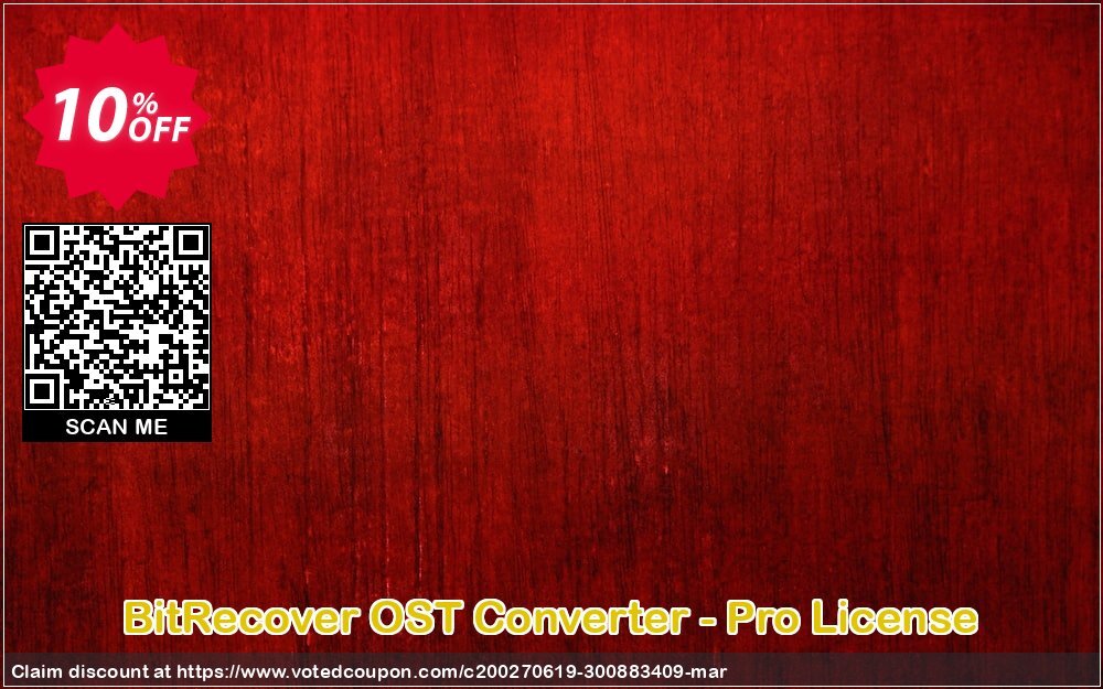 BitRecover OST Converter - Pro Plan Coupon Code May 2024, 10% OFF - VotedCoupon