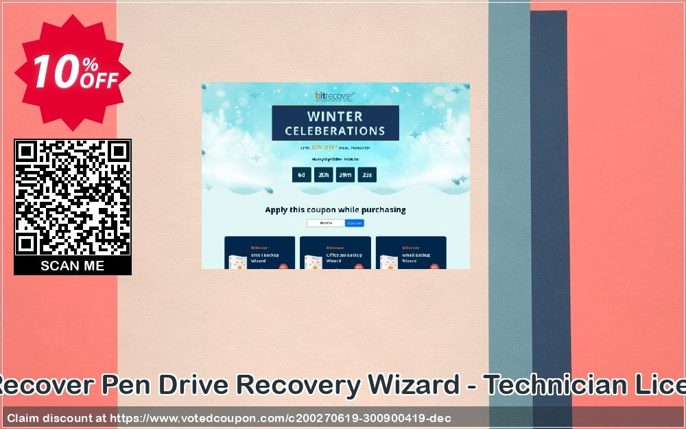 BitRecover Pen Drive Recovery Wizard - Technician Plan Coupon Code Apr 2024, 10% OFF - VotedCoupon