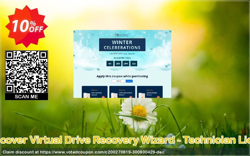BitRecover Virtual Drive Recovery Wizard - Technician Plan Coupon, discount Coupon code BitRecover Virtual Drive Recovery Wizard - Technician License. Promotion: BitRecover Virtual Drive Recovery Wizard - Technician License Exclusive offer 