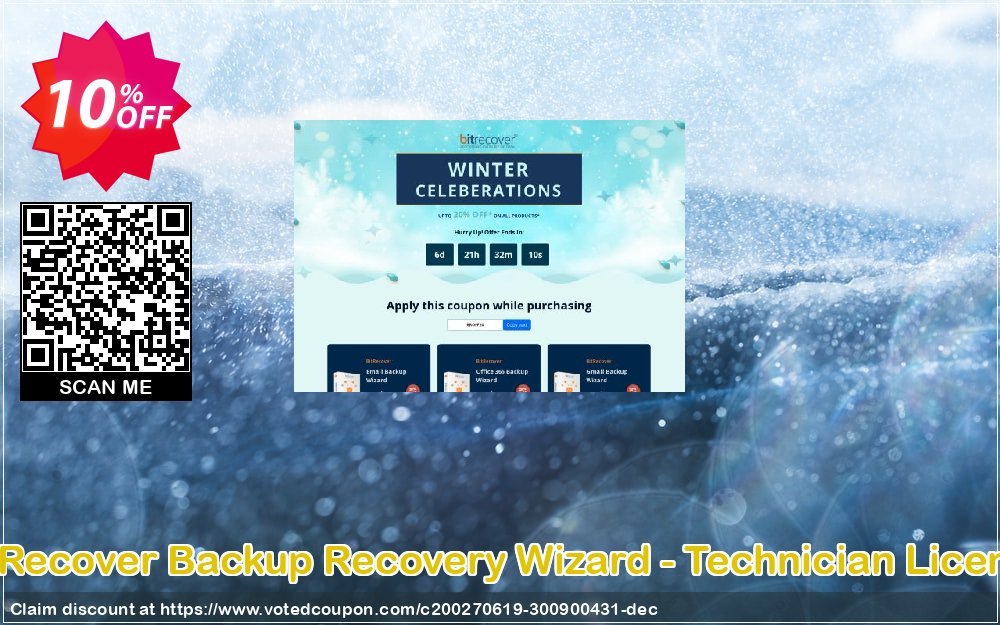 BitRecover Backup Recovery Wizard - Technician Plan Coupon Code Apr 2024, 10% OFF - VotedCoupon