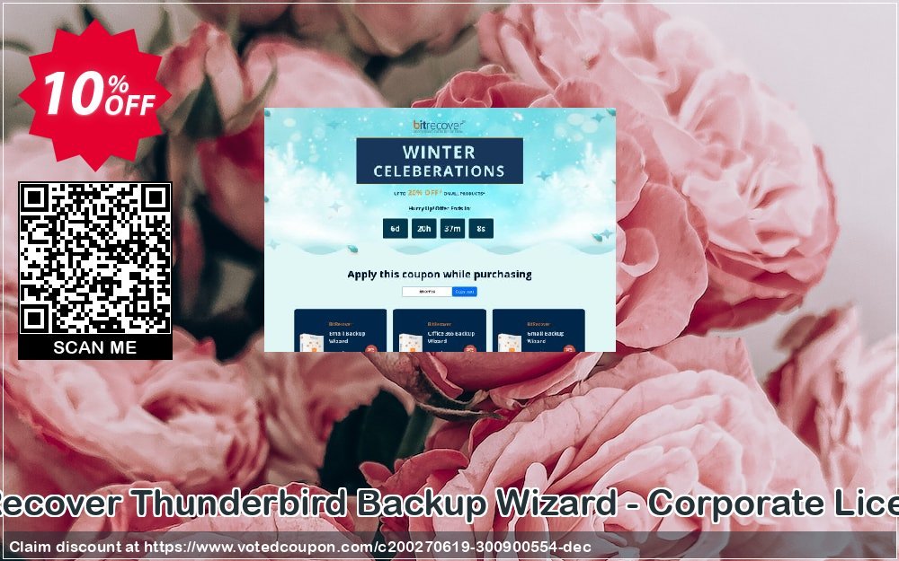 BitRecover Thunderbird Backup Wizard - Corporate Plan Coupon Code Apr 2024, 10% OFF - VotedCoupon