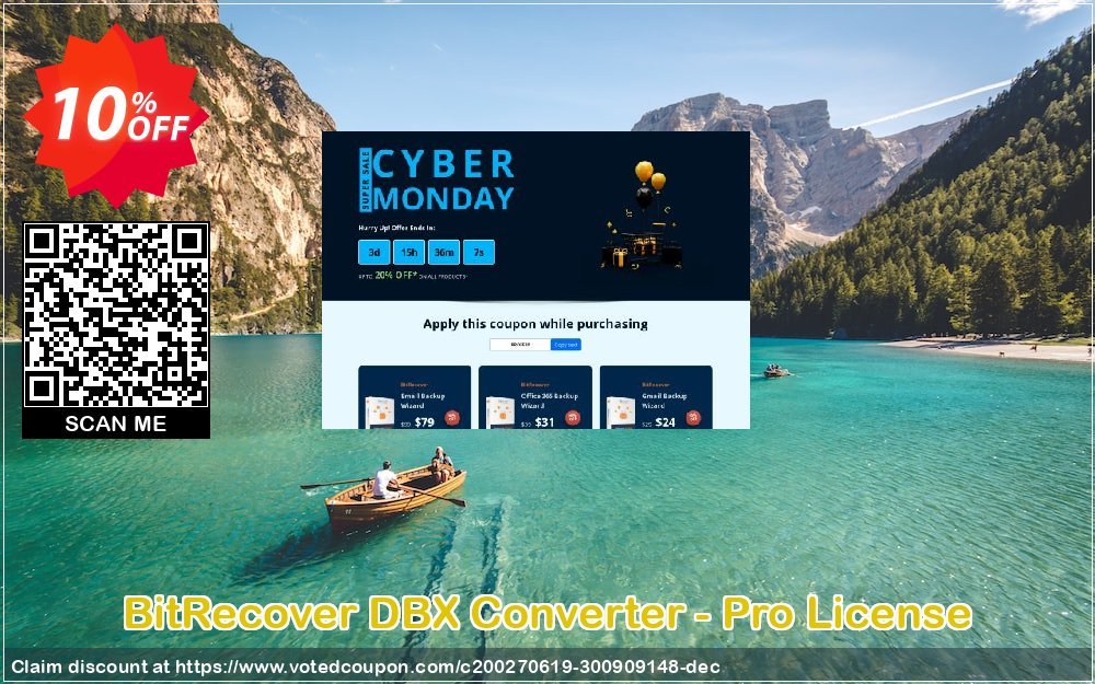 BitRecover DBX Converter - Pro Plan Coupon, discount Coupon code BitRecover DBX Converter - Pro License. Promotion: BitRecover DBX Converter - Pro License Exclusive offer 