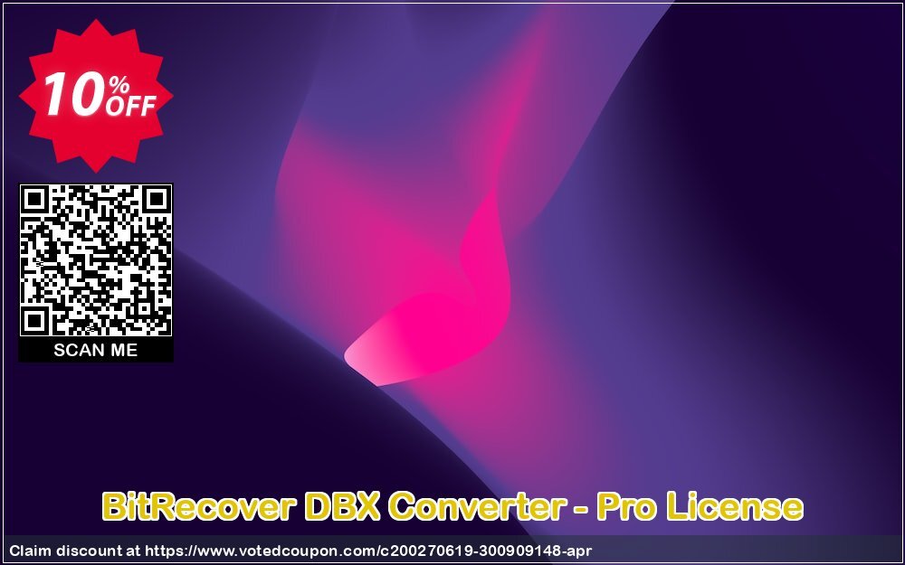 BitRecover DBX Converter - Pro Plan Coupon Code May 2024, 10% OFF - VotedCoupon