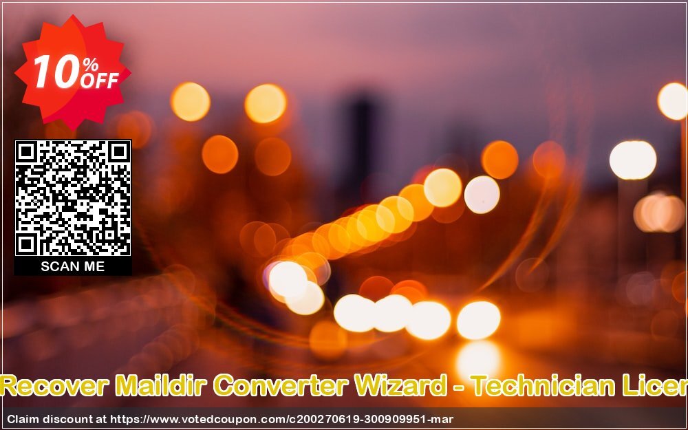 BitRecover Maildir Converter Wizard - Technician Plan Coupon, discount Coupon code BitRecover Maildir Converter Wizard - Technician License. Promotion: BitRecover Maildir Converter Wizard - Technician License Exclusive offer 