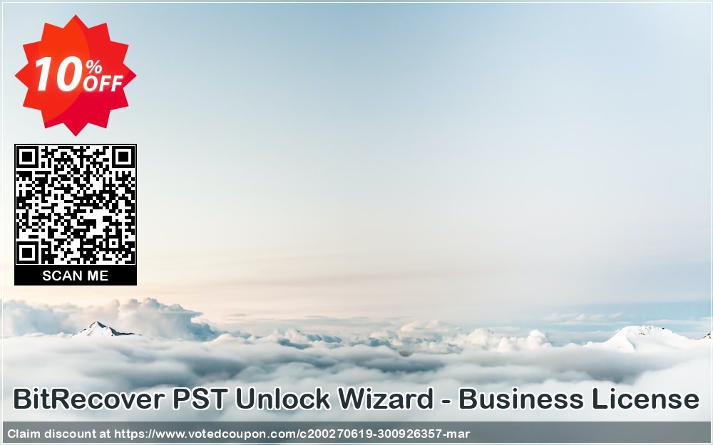 BitRecover PST Unlock Wizard - Business Plan Coupon, discount Coupon code BitRecover PST Unlock Wizard - Business License. Promotion: BitRecover PST Unlock Wizard - Business License Exclusive offer 